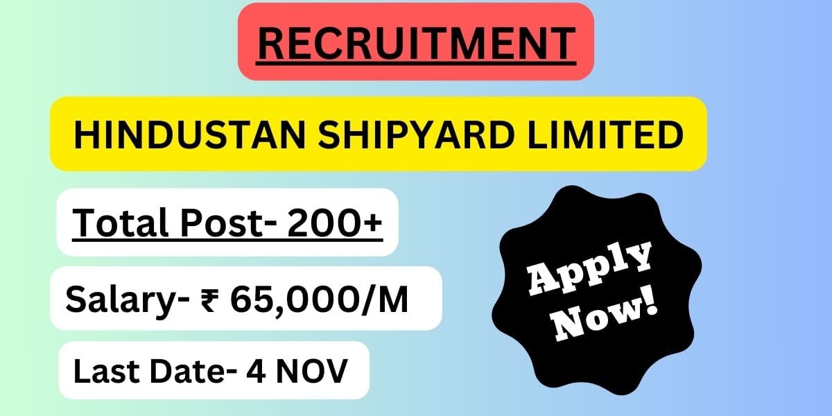 Hindustan Shipyard Limited (HSL)