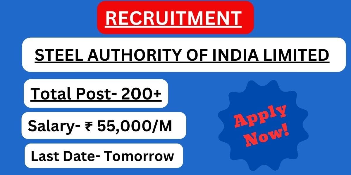 Steel Authority of India Limited Recruitment for Director